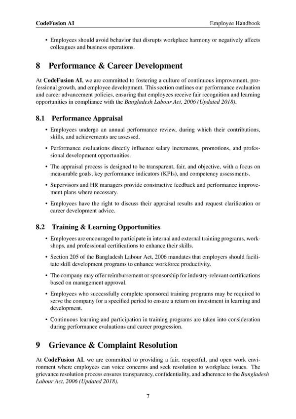 Code Fusion AI Employee Handbook - Page 10