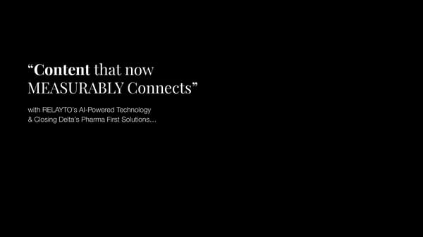 Closing Delta AI - Content that Connects - Page 1