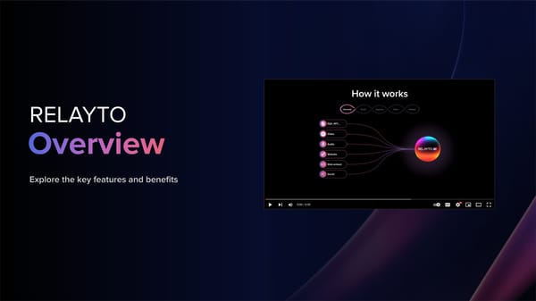 RELAYTO Overview  - Page 1